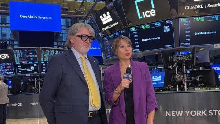 Renato Railz ai microfoni della CNBC al NYSE di New York!